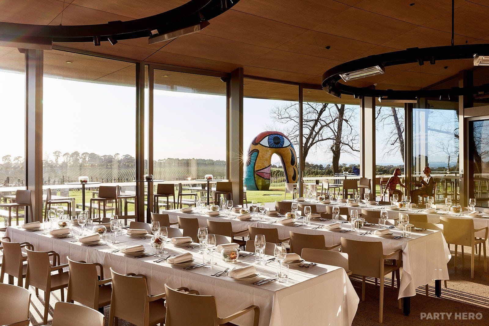 Pt. Leo Estate - party venue on the Mornington Peninsula