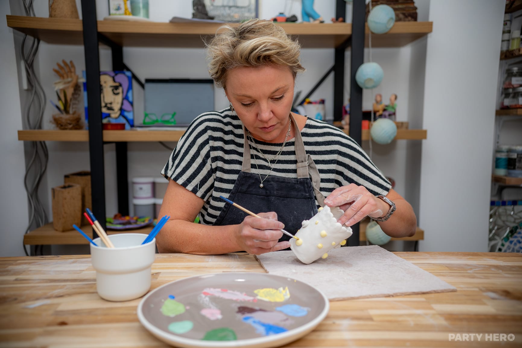 Lake House Clay and Art Studio - paint and sip in Newcastle