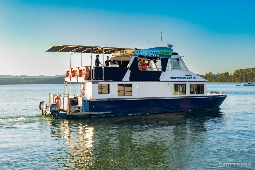 Island Cruze - party boat hire in Newcastle