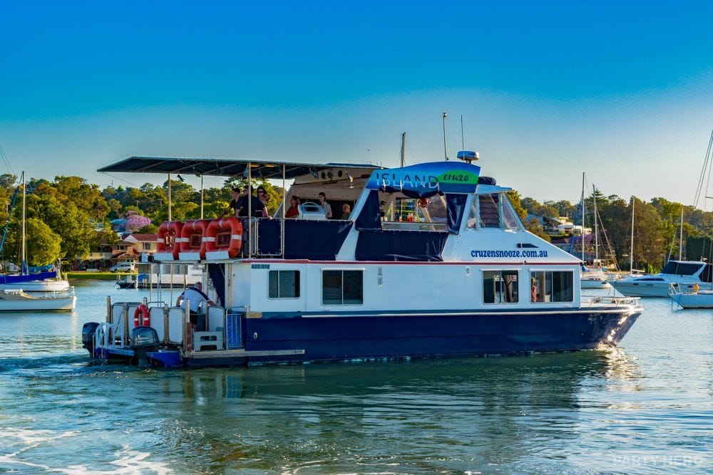 Island Cruze - party boat hire in Newcastle