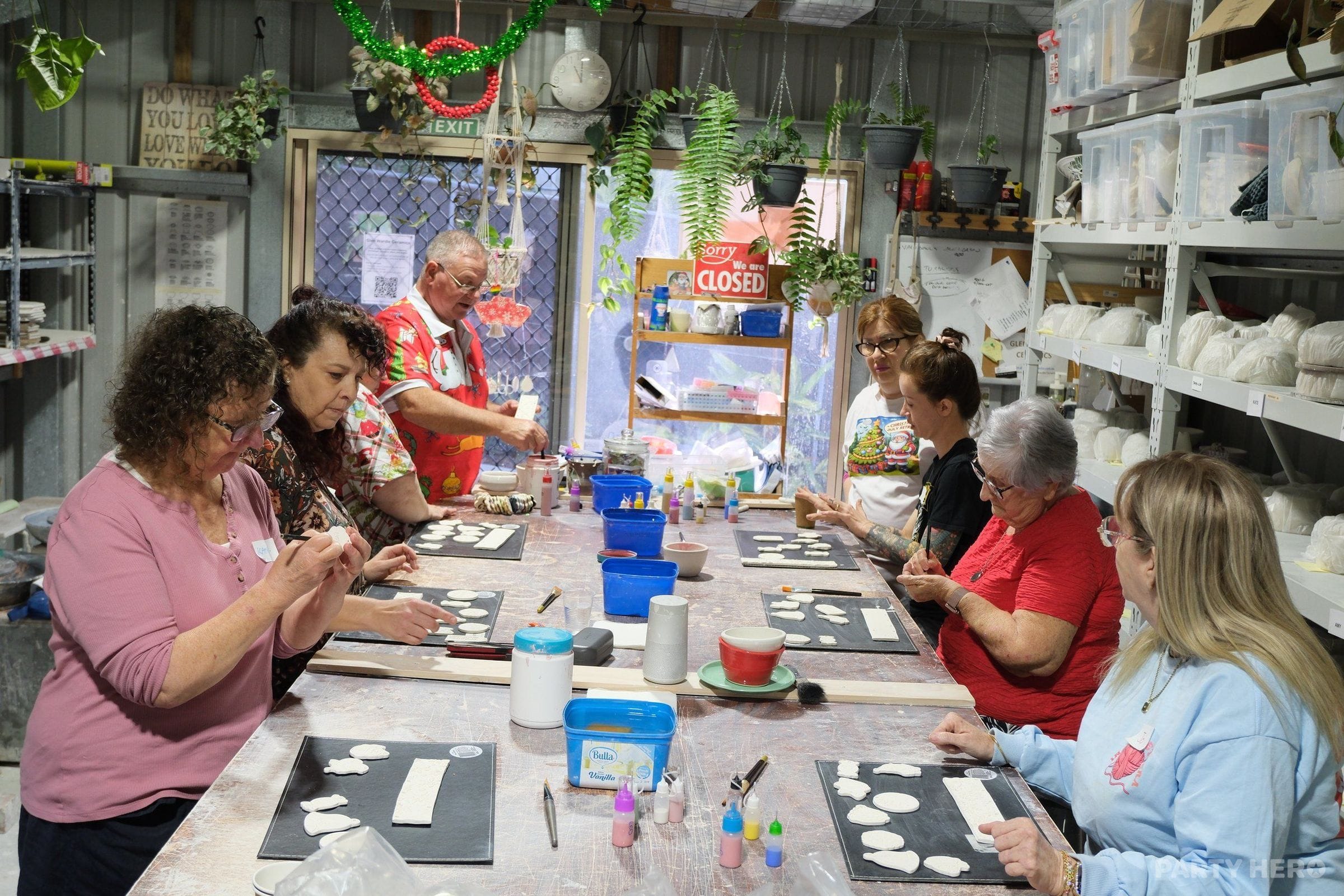 Glen Wardle Ceramics - paint and sip in Brisbane
