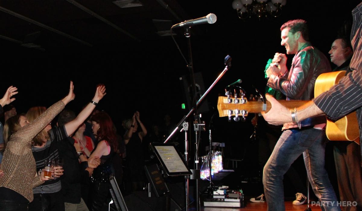 Live Band Karaoke activity in Sydney - group bookings