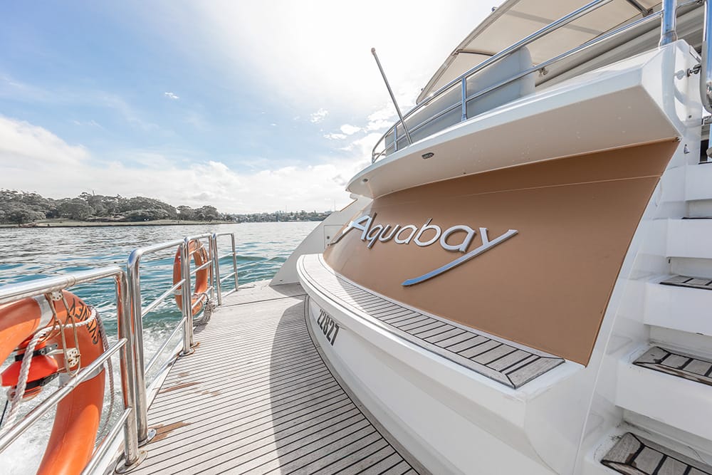 Aqua Bay - Sydney Harbour boat hire