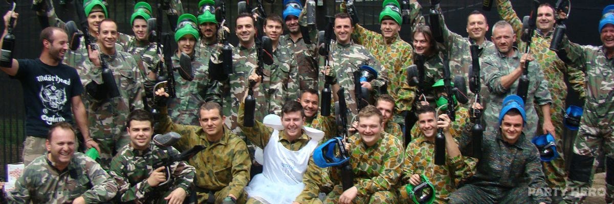 Aussie Paintball paintball in Sydney - group bookings