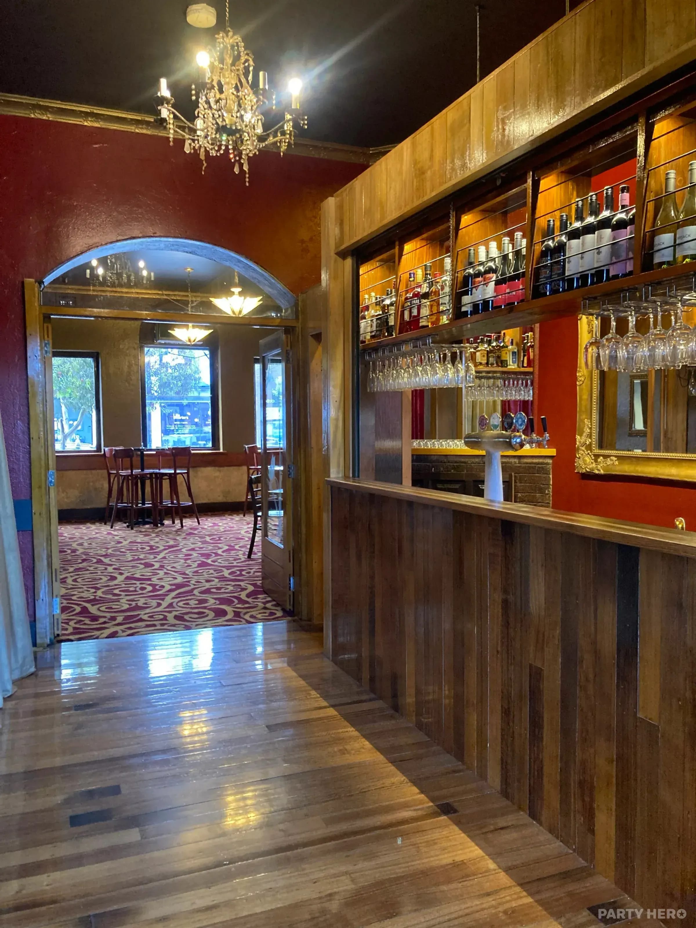 JP Saunders Room at The Yarra Hotel - party venue in Melbourne