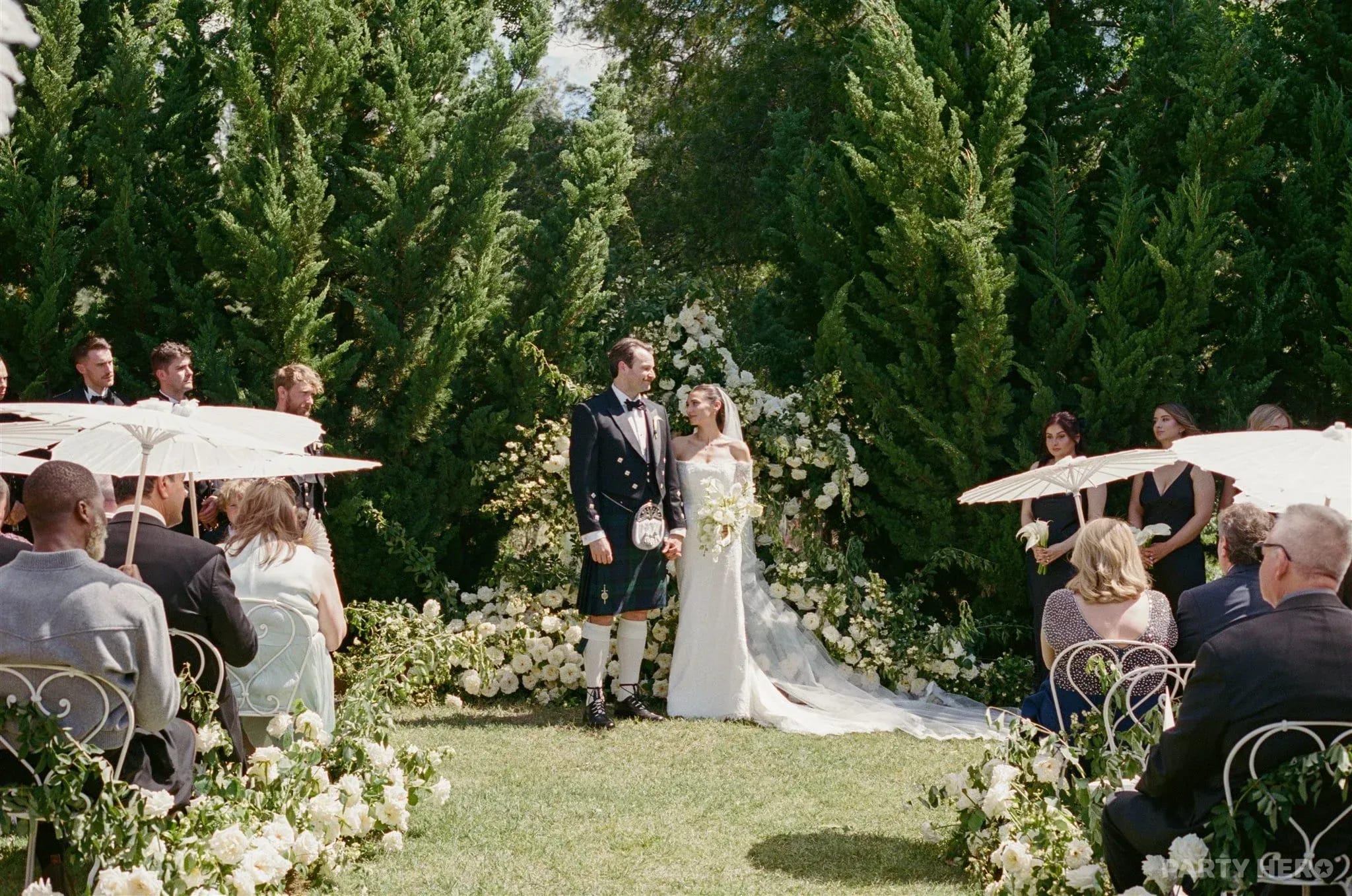 Film and Foliage - event flowers in the Hunter Valley