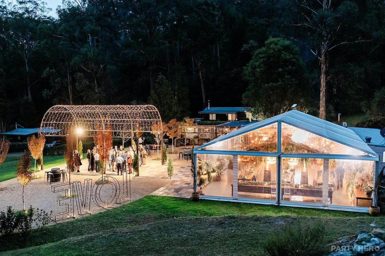 Mystwood - party venue in the Hunter Valley