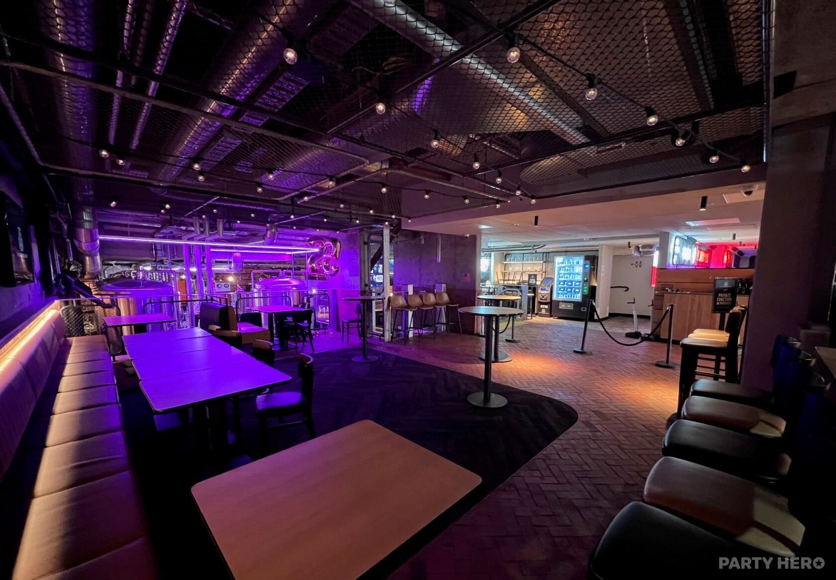 Brew View at The Sporting Globe King Street Wharf - party venue hire