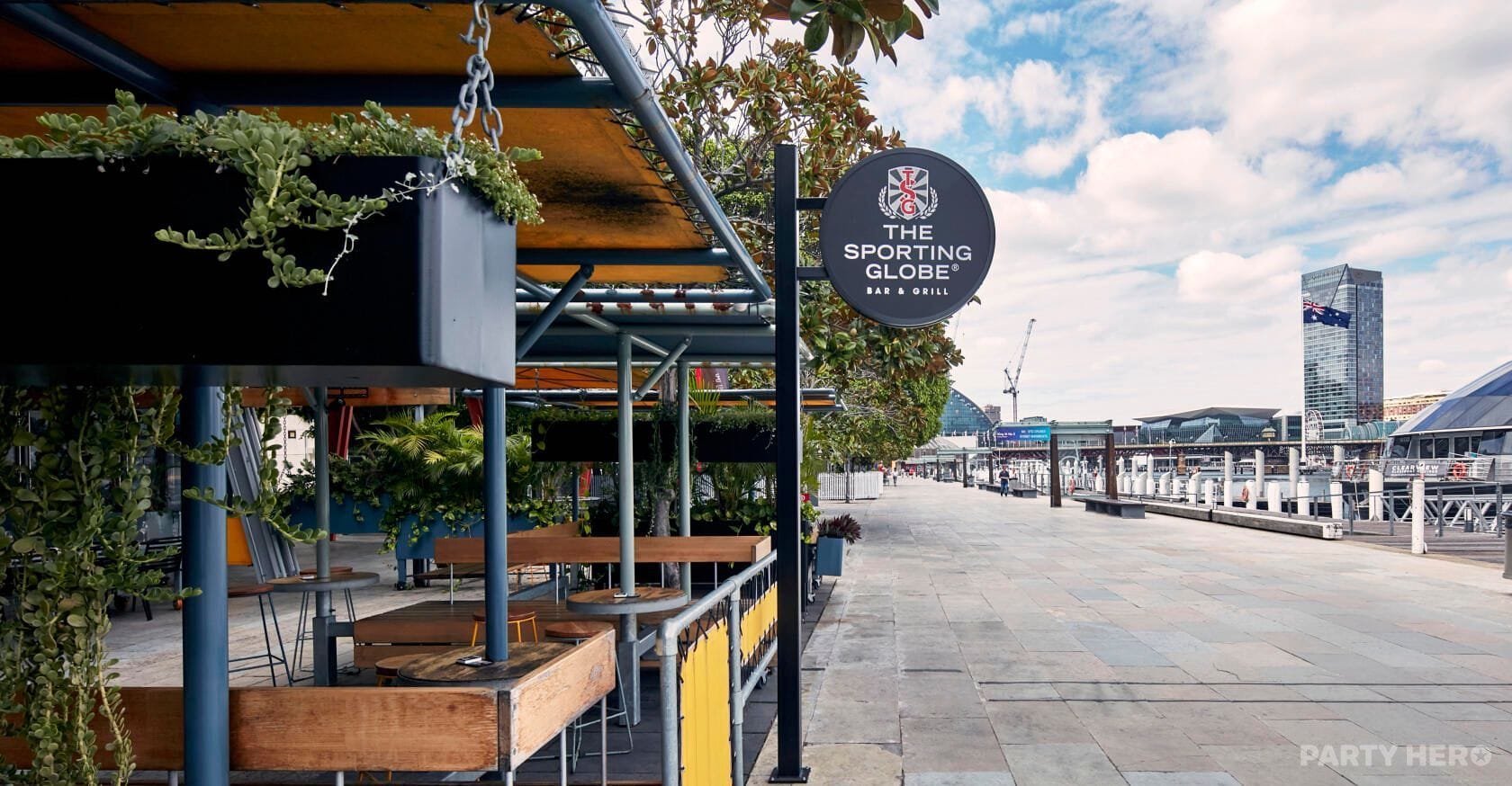 Brew View at The Sporting Globe King Street Wharf - party venue hire