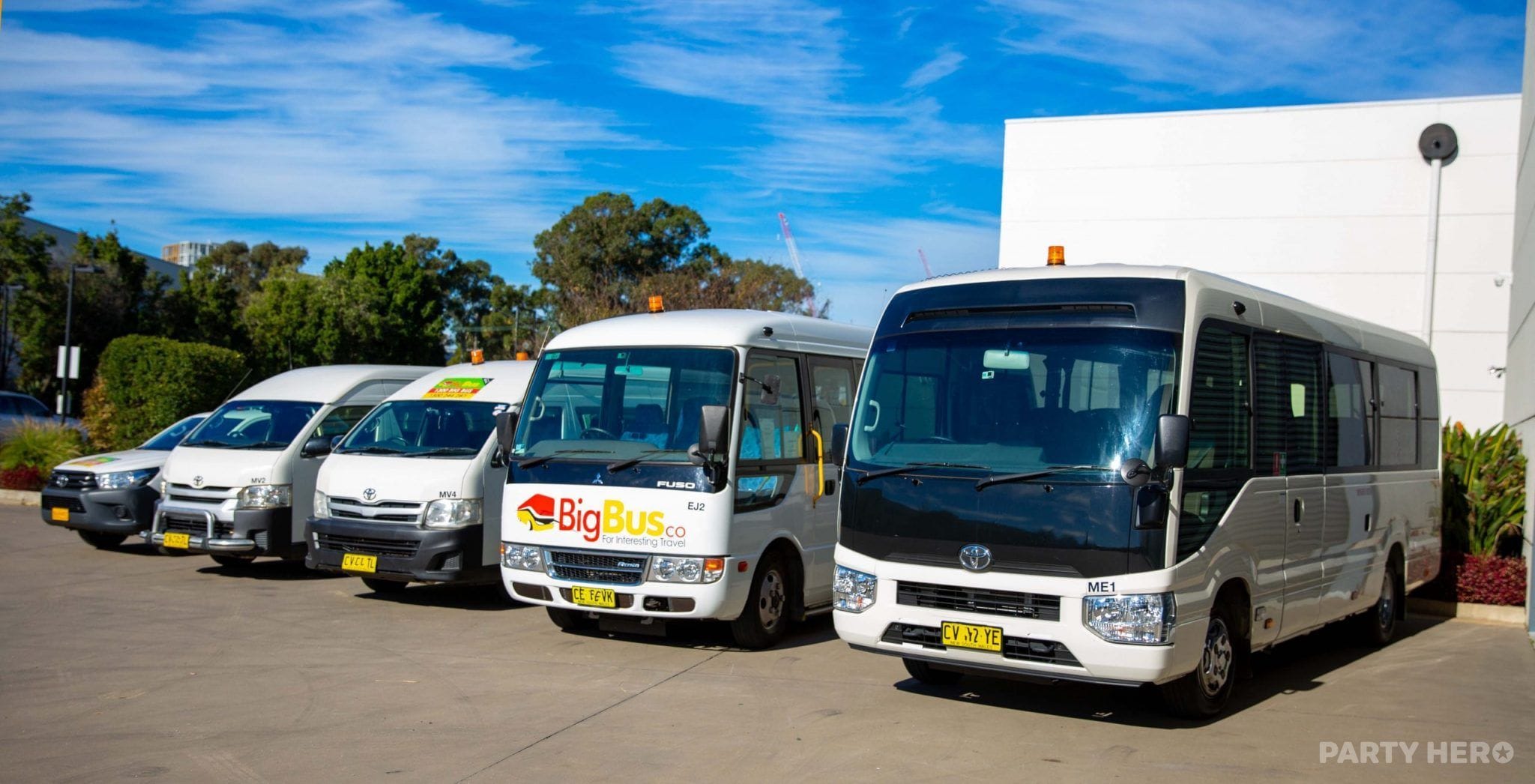 Big Bus Co activity in Sydney - group bookings