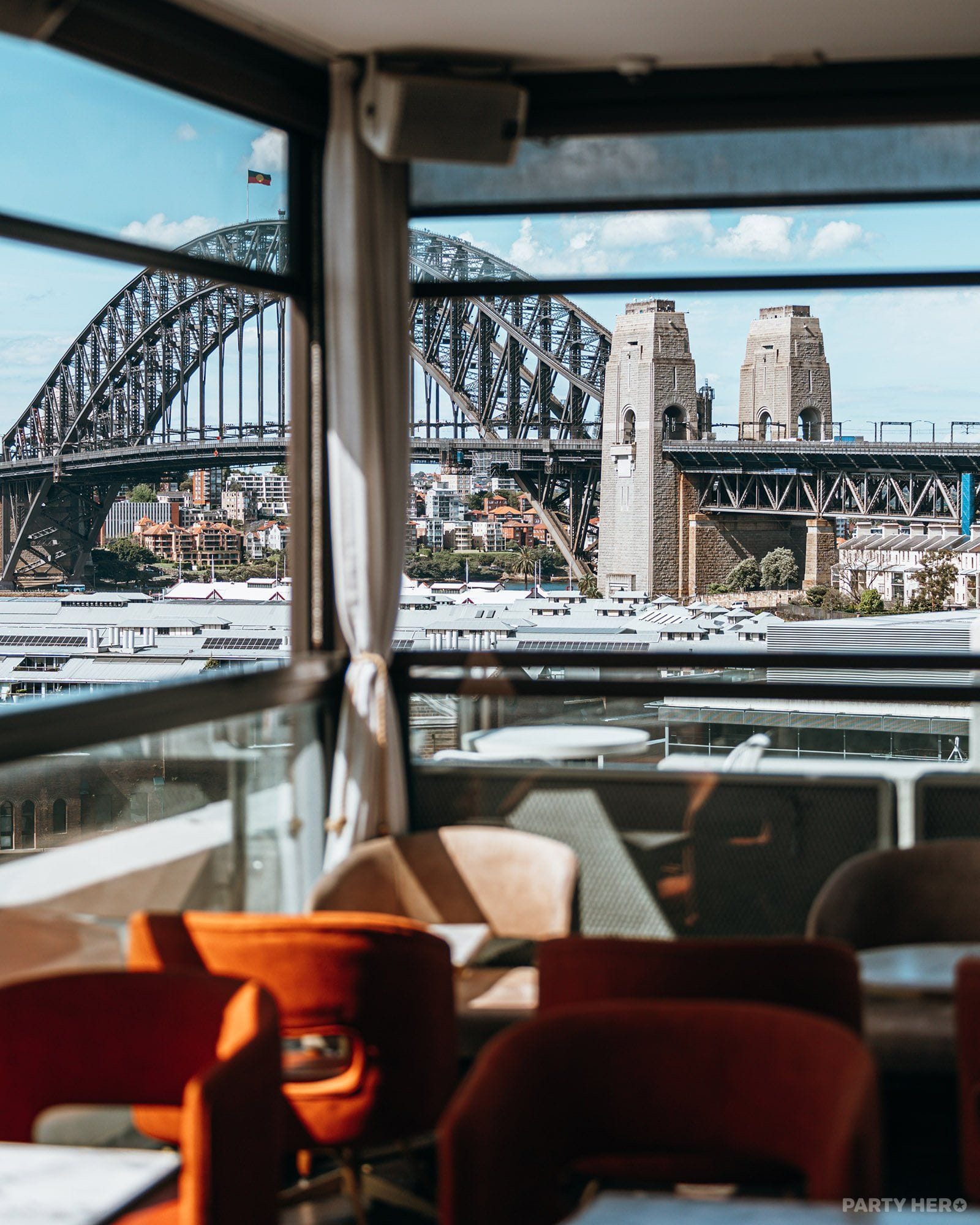 Henry Deane at Hotel Palisade - party venue in Sydney