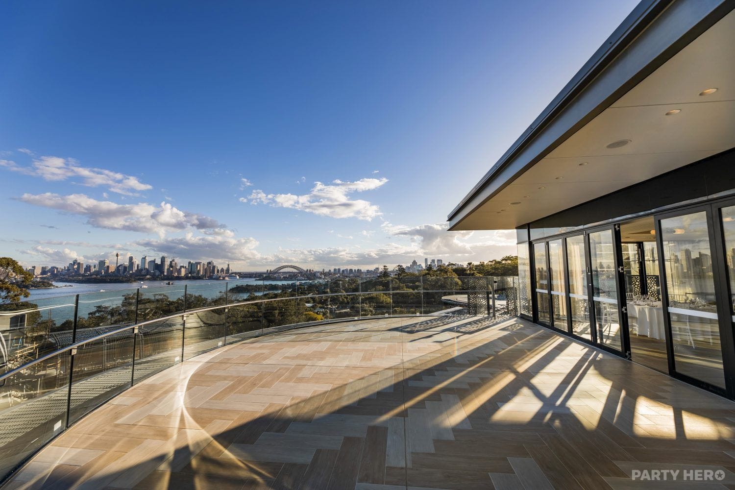 Gili Rooftop at Taronga Zoo - party venue in Sydney