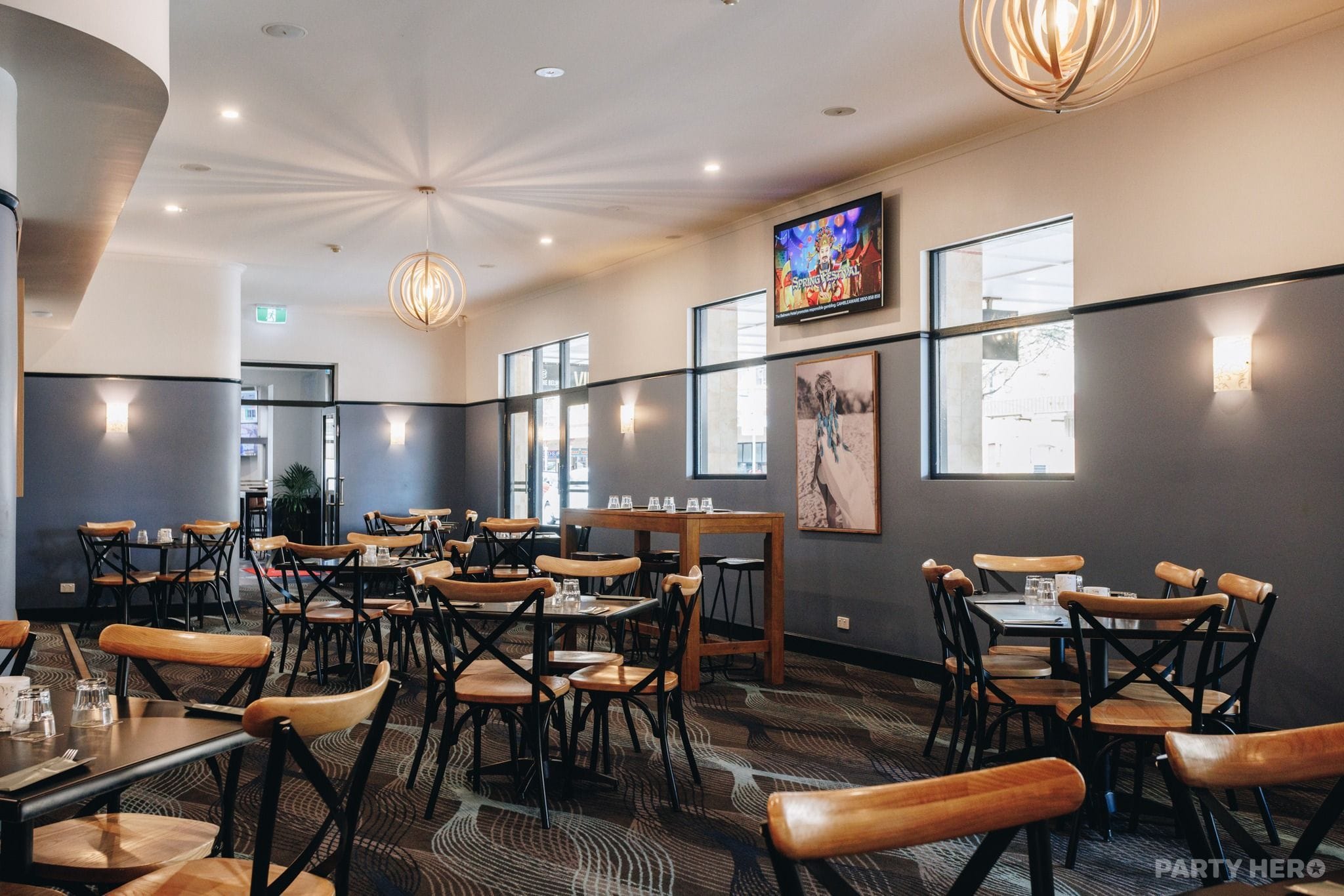 The Belmore Hotel - party venue in the Hunter Valley