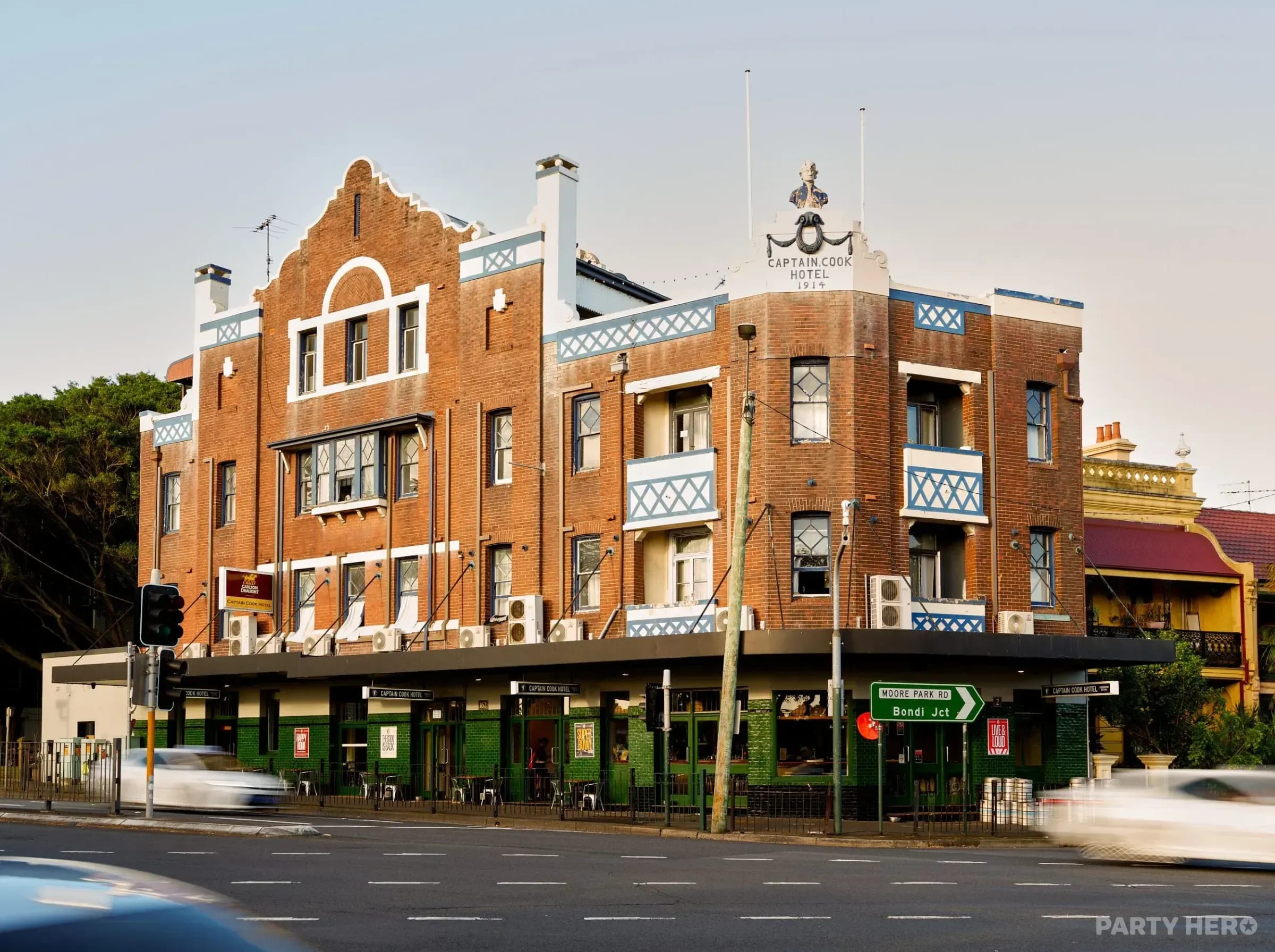 Captain Cook Hotel Paddington - party venue in Sydney