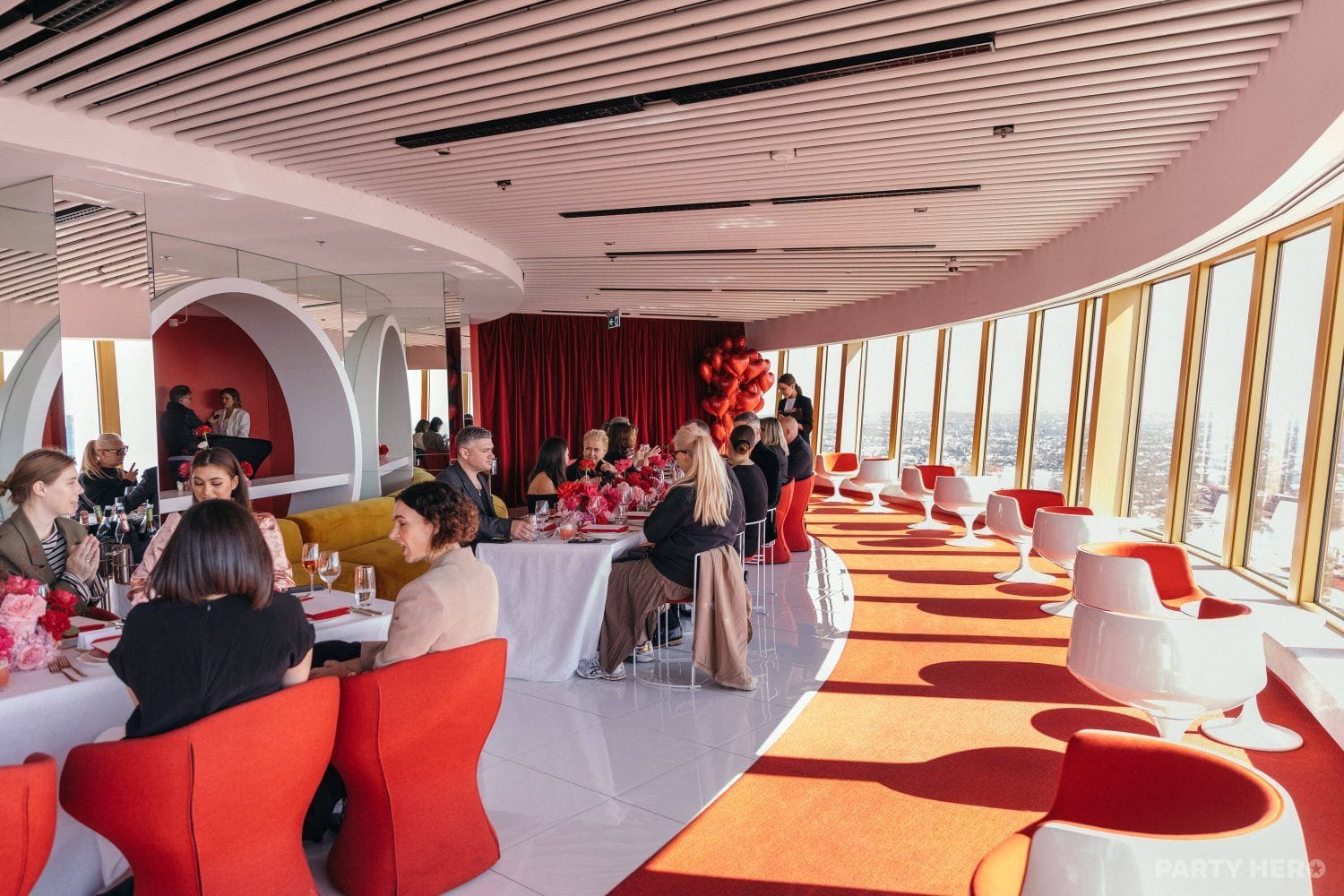 Bar 83 at Sydney Tower - party venue in Sydney