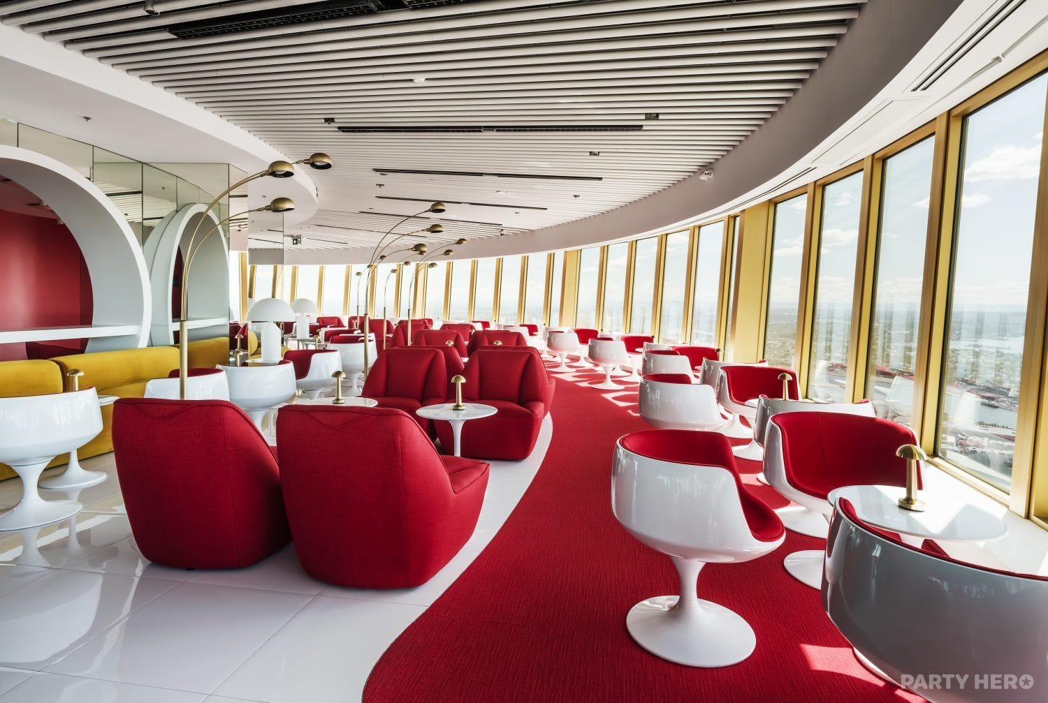 Bar 83 at Sydney Tower - party venue in Sydney