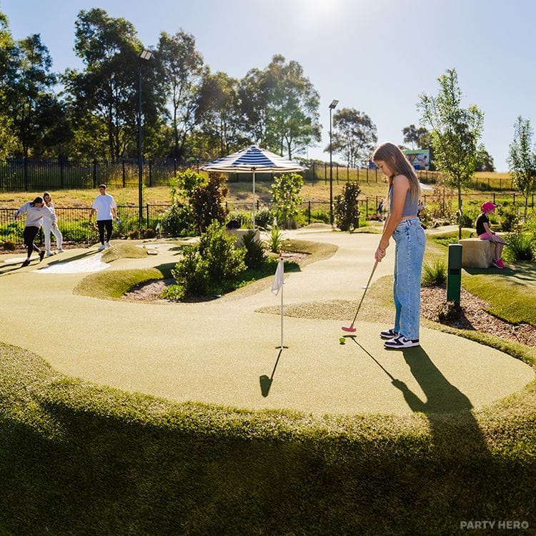 Swing City Golf mini golf in Sydney - group bookings