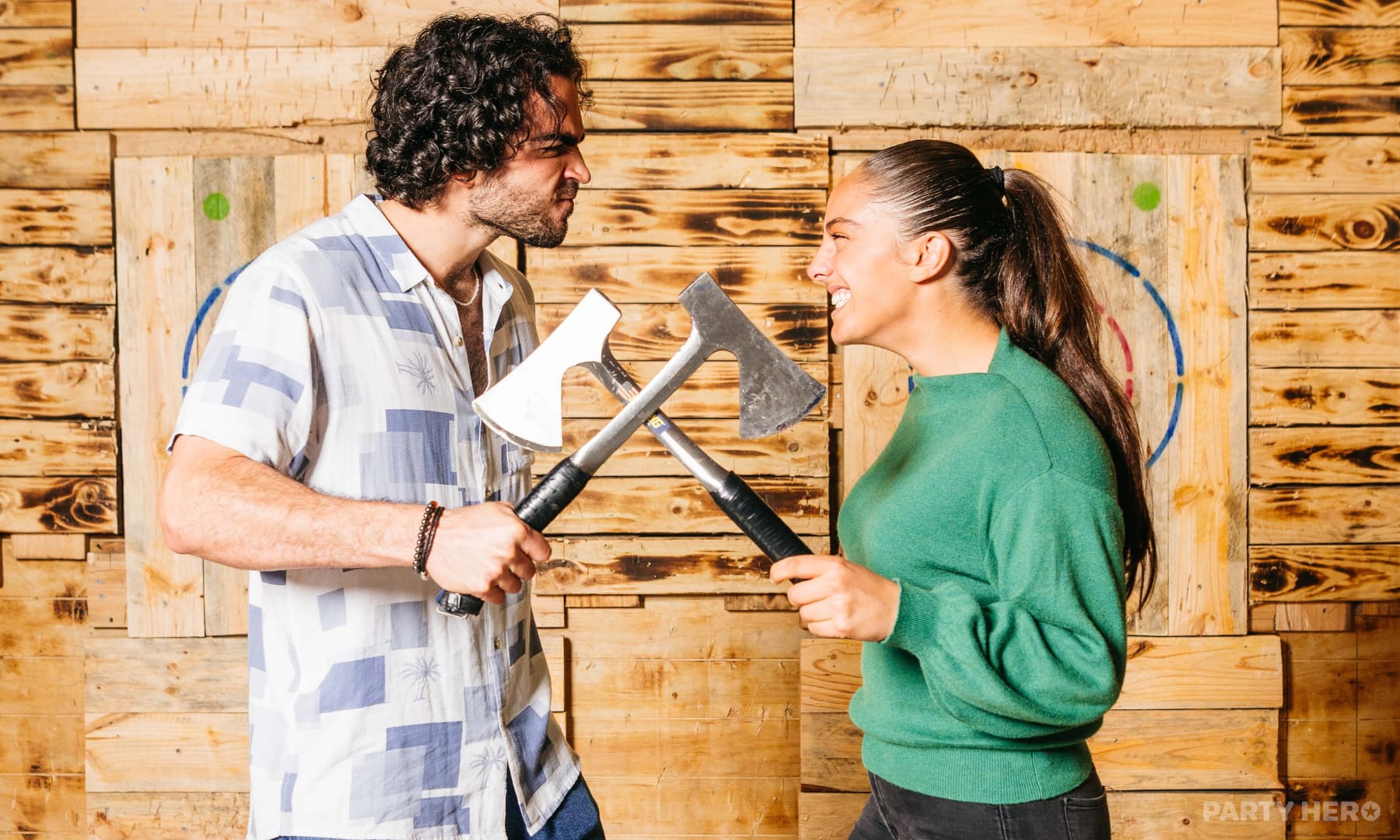 Kiss My Axe Brookvale axe throwing in Sydney - group bookings