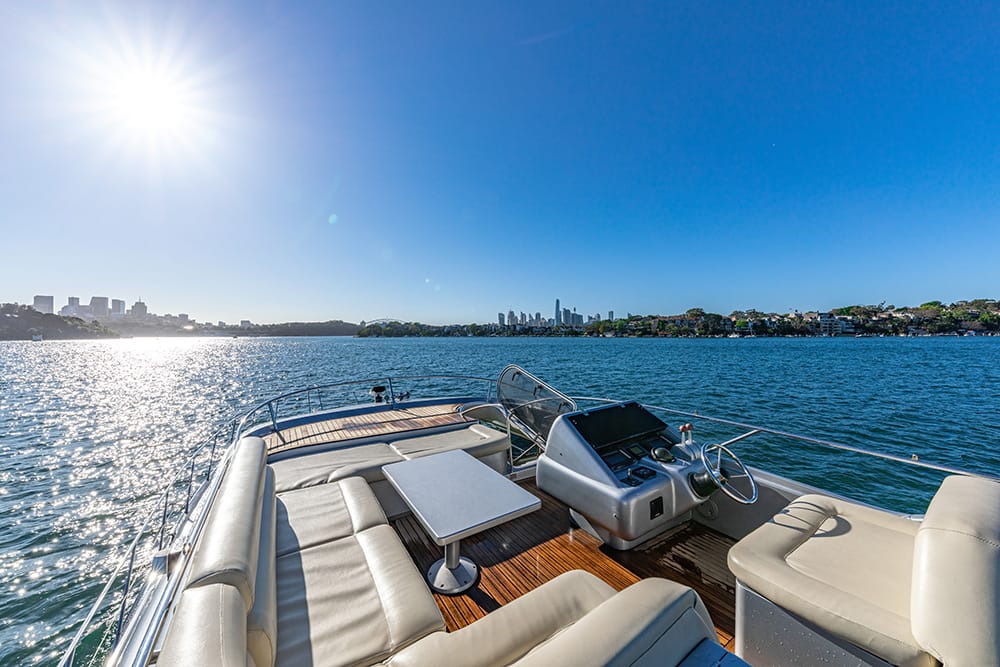 Sunseeker - Sydney Harbour boat hire