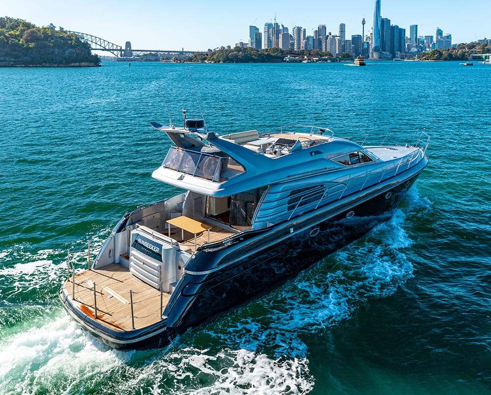 Sunseeker - Sydney Harbour boat hire