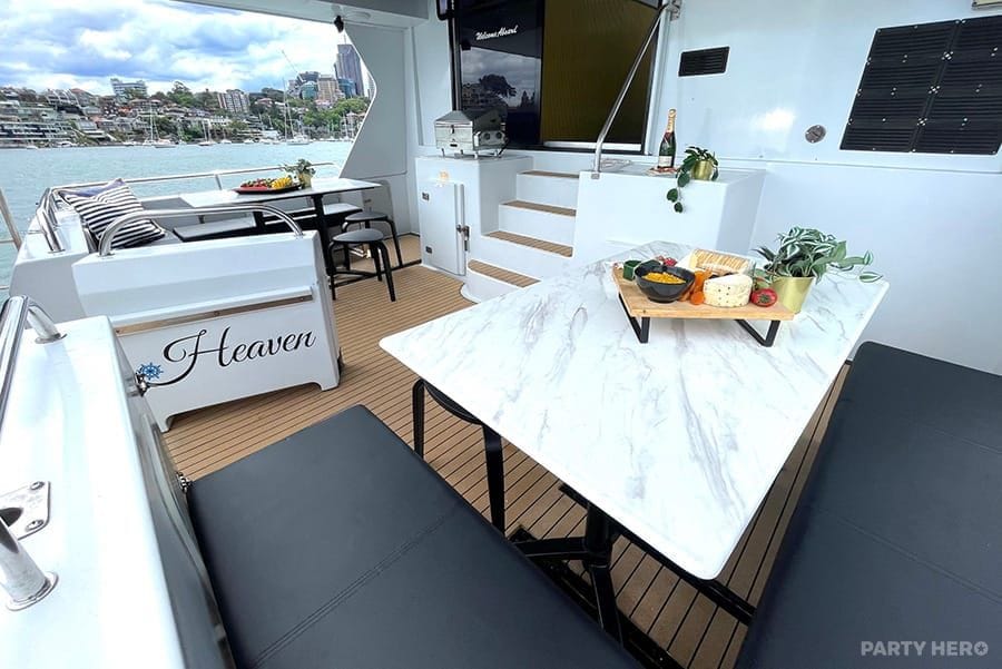 Heaven - Sydney Harbour boat hire