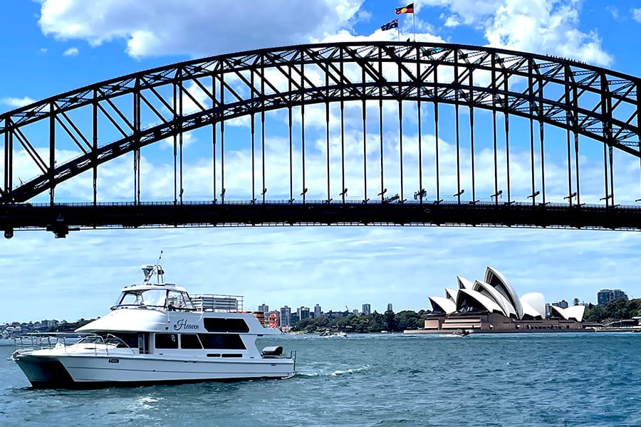 Heaven - Sydney Harbour boat hire