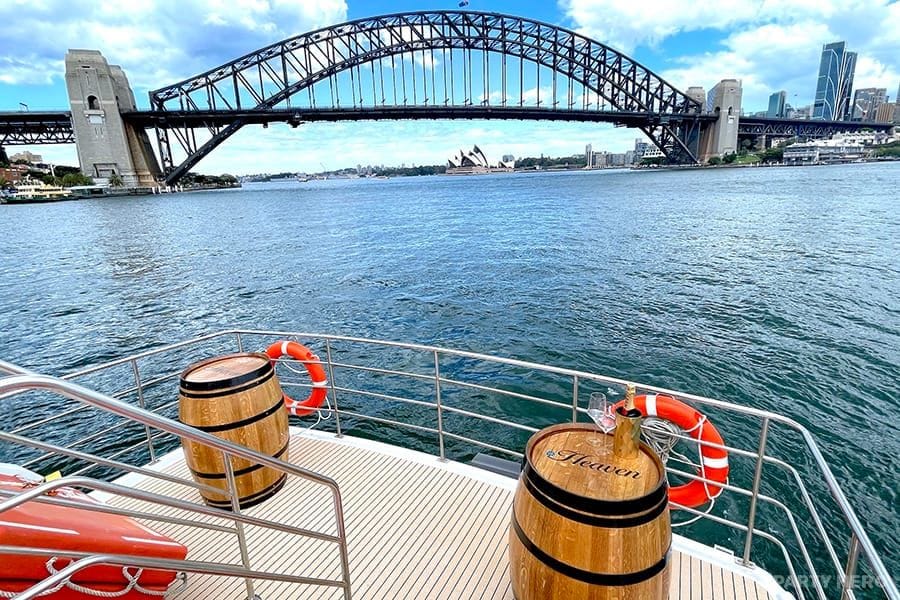 Heaven - Sydney Harbour boat hire