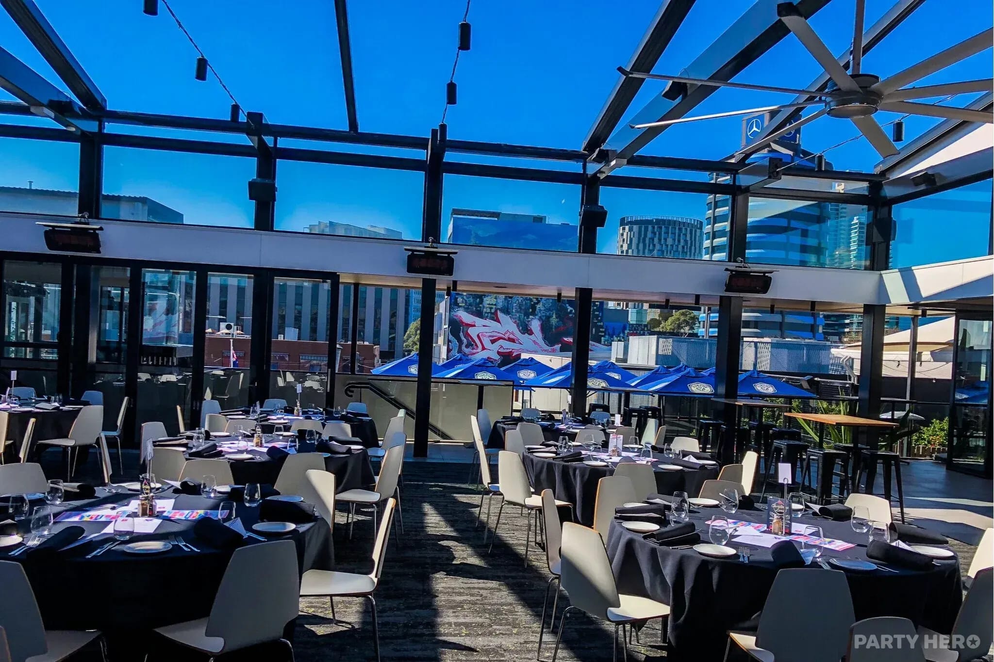 Main Hall at Bells Hotel - party venue in Melbourne