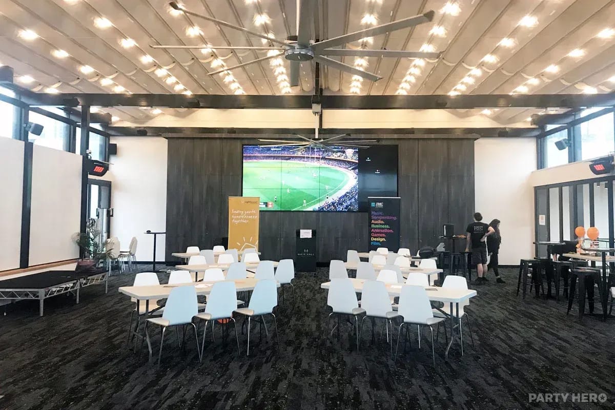 Main Hall at Bells Hotel - party venue in Melbourne