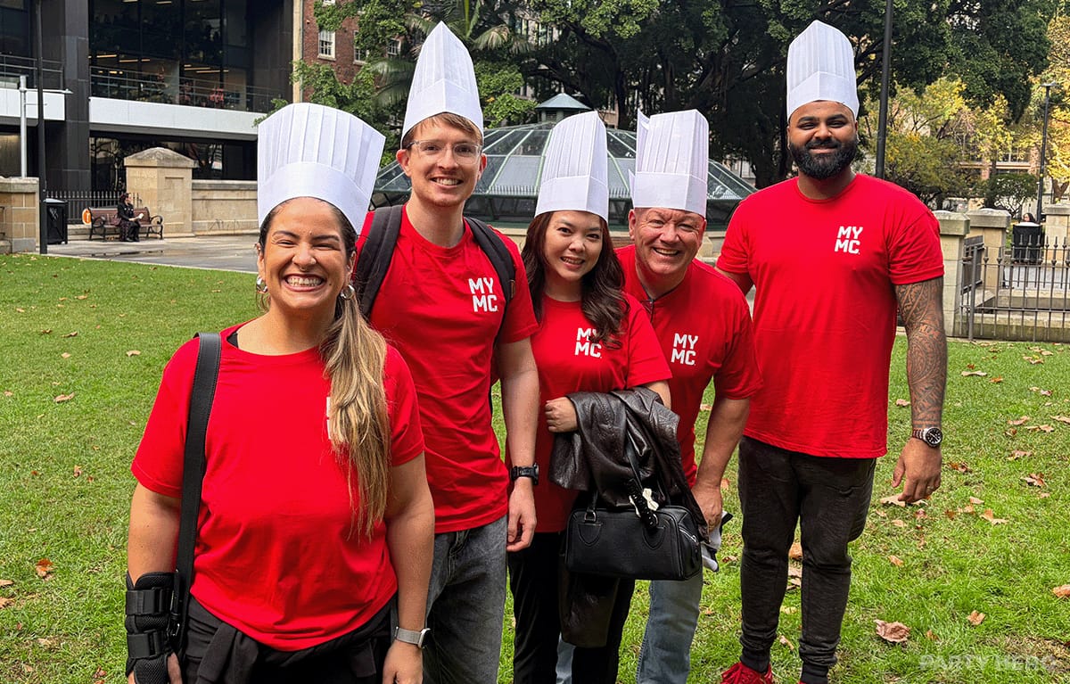 Corporate Amazing Race scavenger hunt in Sydney - group bookings