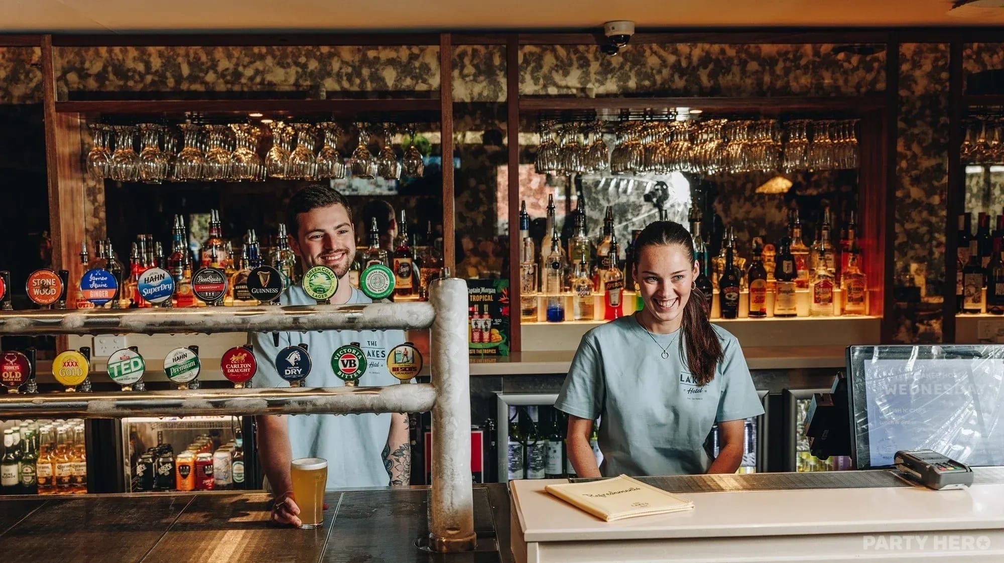 The Lakes Hotel - party venue on the Central Coast