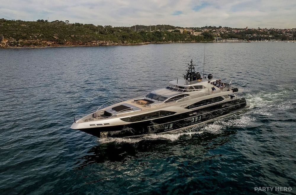 Ghost II yacht hire on Sydney Harbour