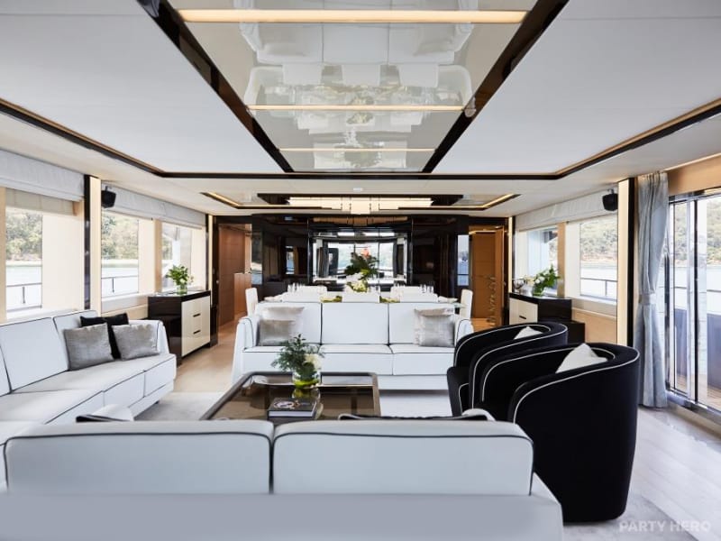 Ghost II yacht hire on Sydney Harbour