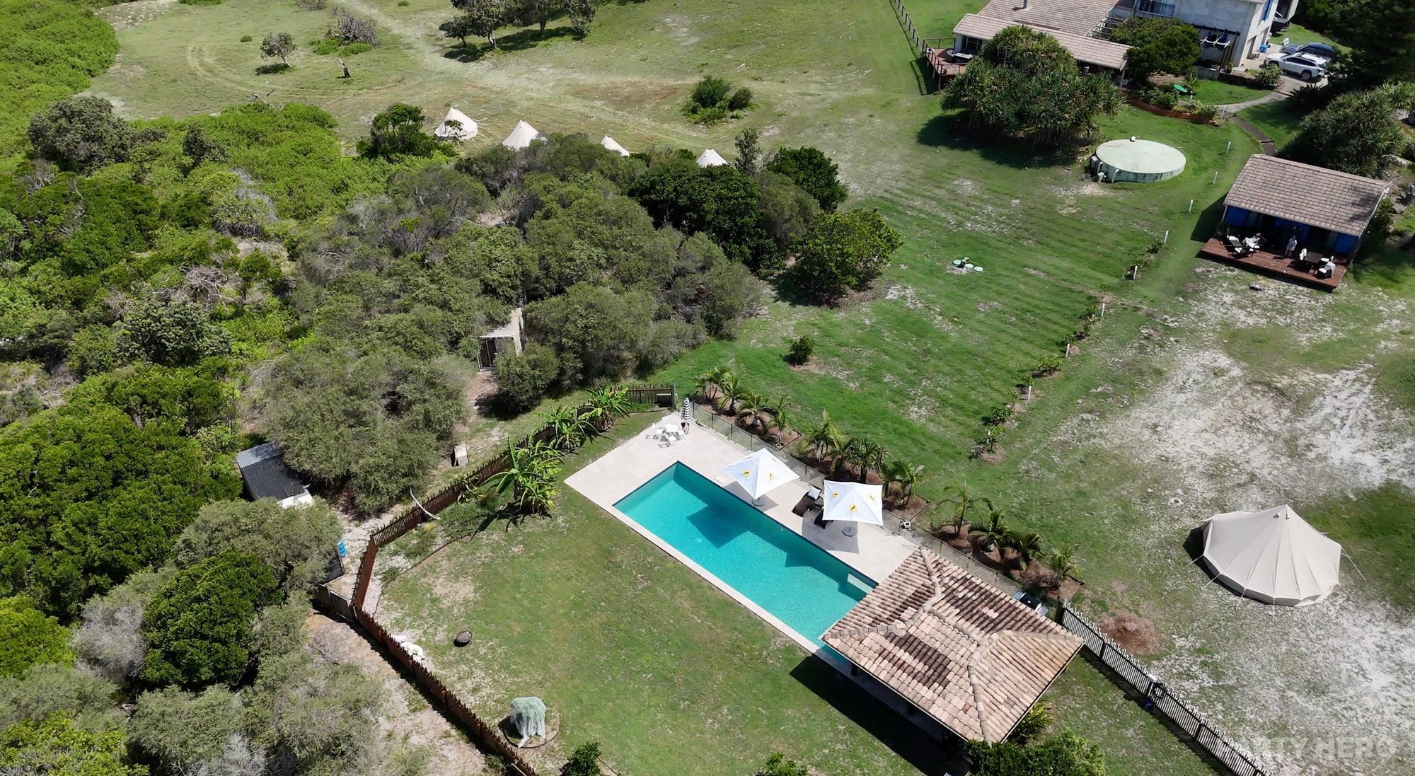 Sugar Beach Ranch - party venue in Byron Bay