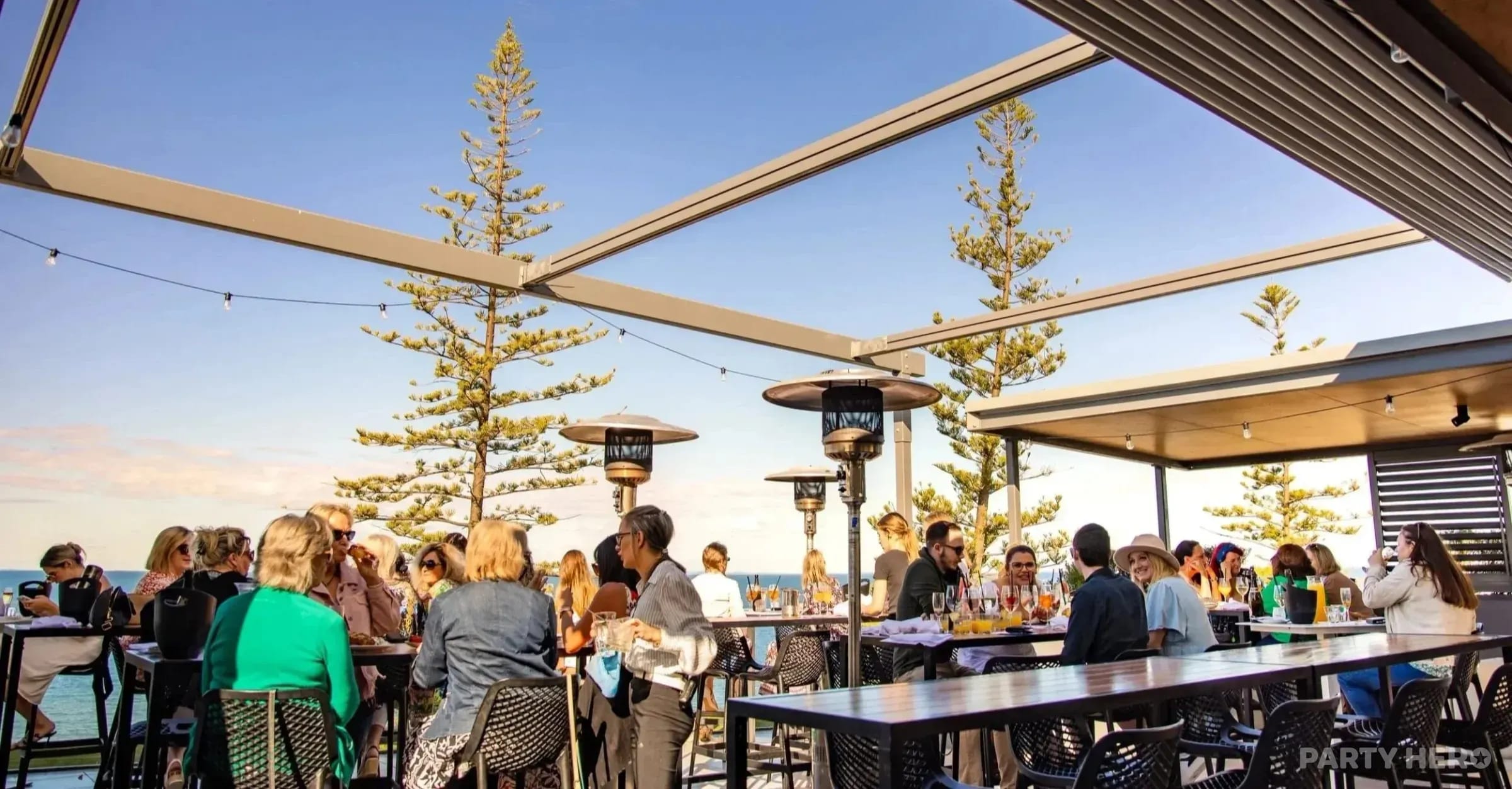 Rooftop at Sunny's Margate Beach - party venue in Brisbane