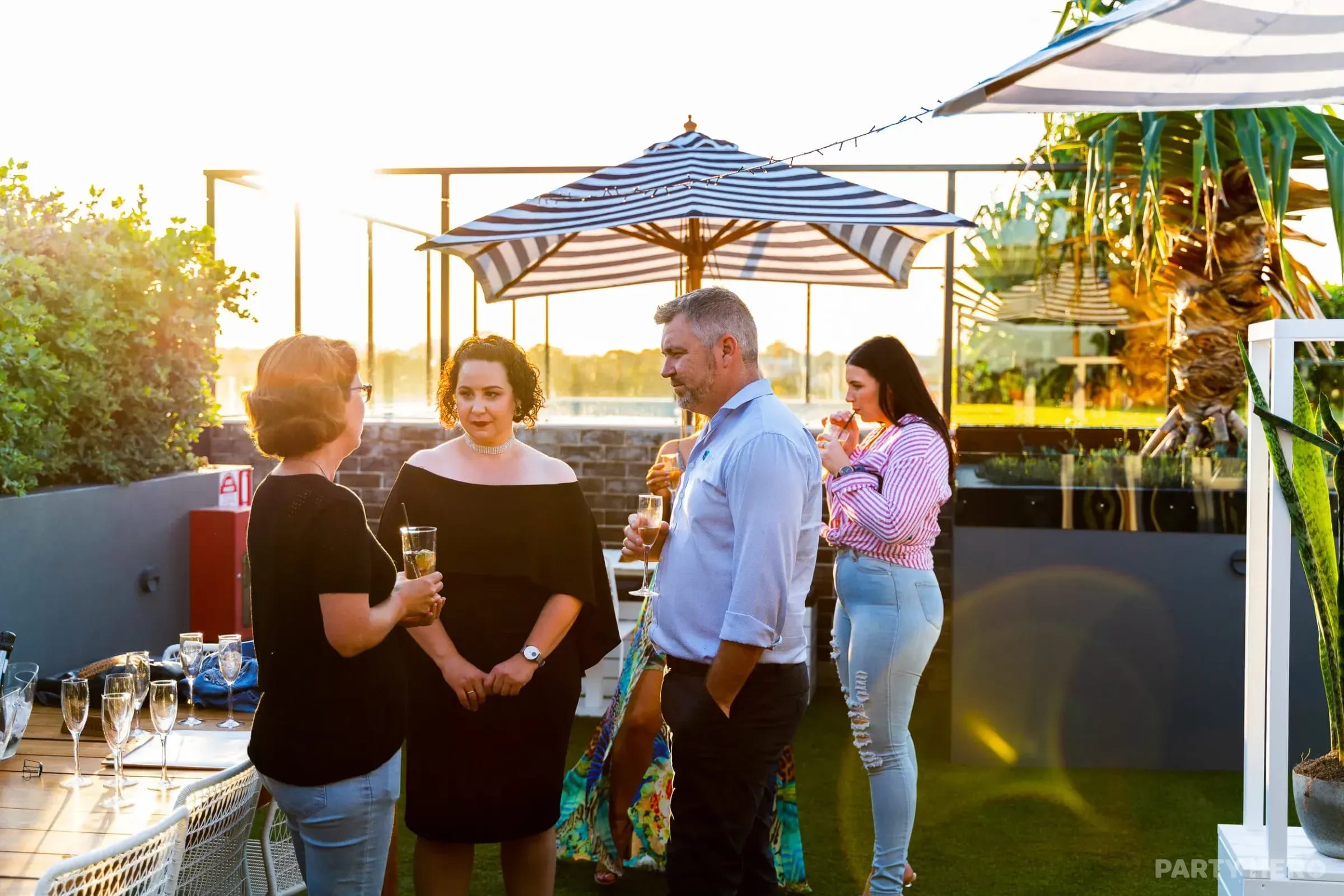 Rooftop at Sunny's Margate Beach - party venue in Brisbane