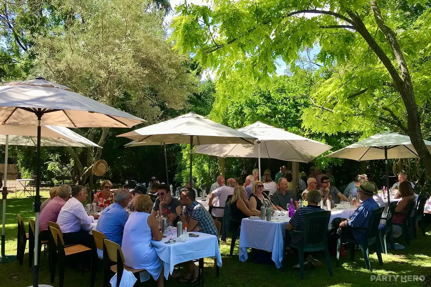 The Garden at Grays Inn Wollombi - party venue in the Hunter Valley