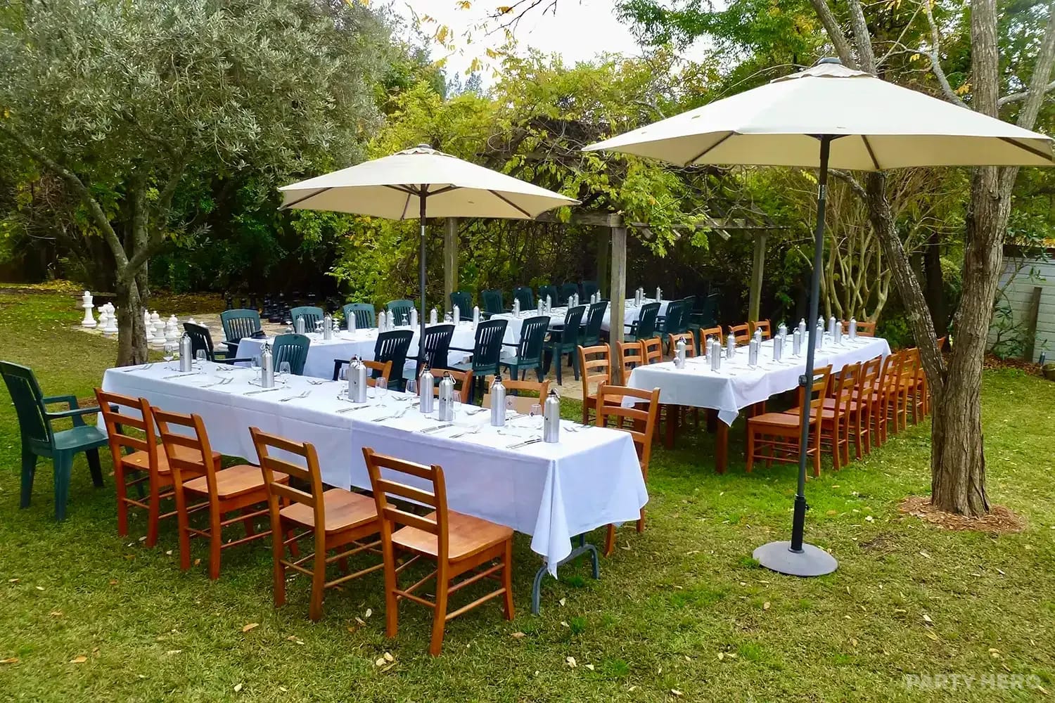 The Garden at Grays Inn Wollombi - party venue in the Hunter Valley