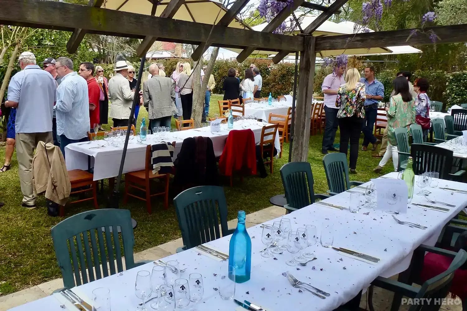 The Garden at Grays Inn Wollombi - party venue in the Hunter Valley