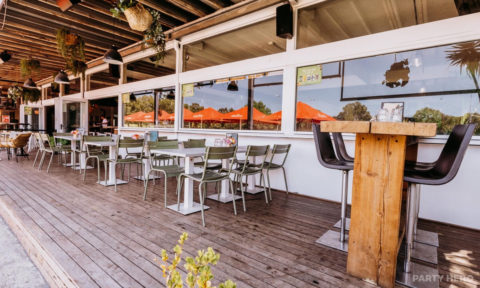 The Deck at The Field Bar - party venue hire