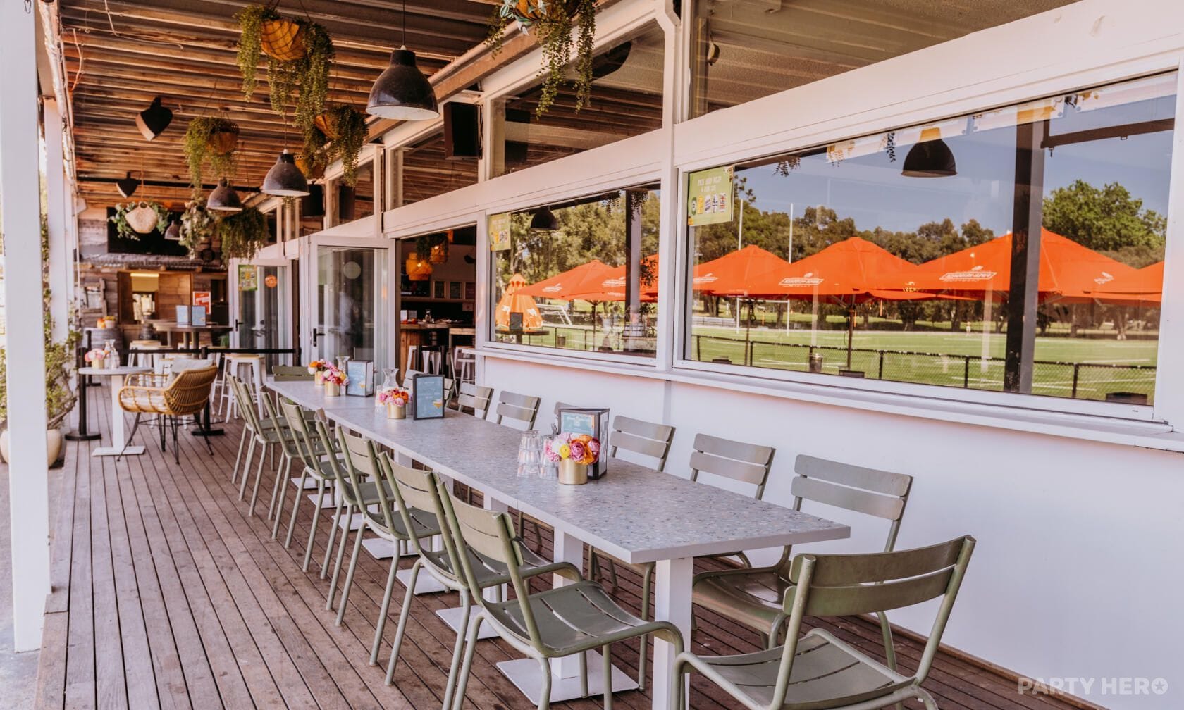 The Deck at The Field Bar - party venue hire