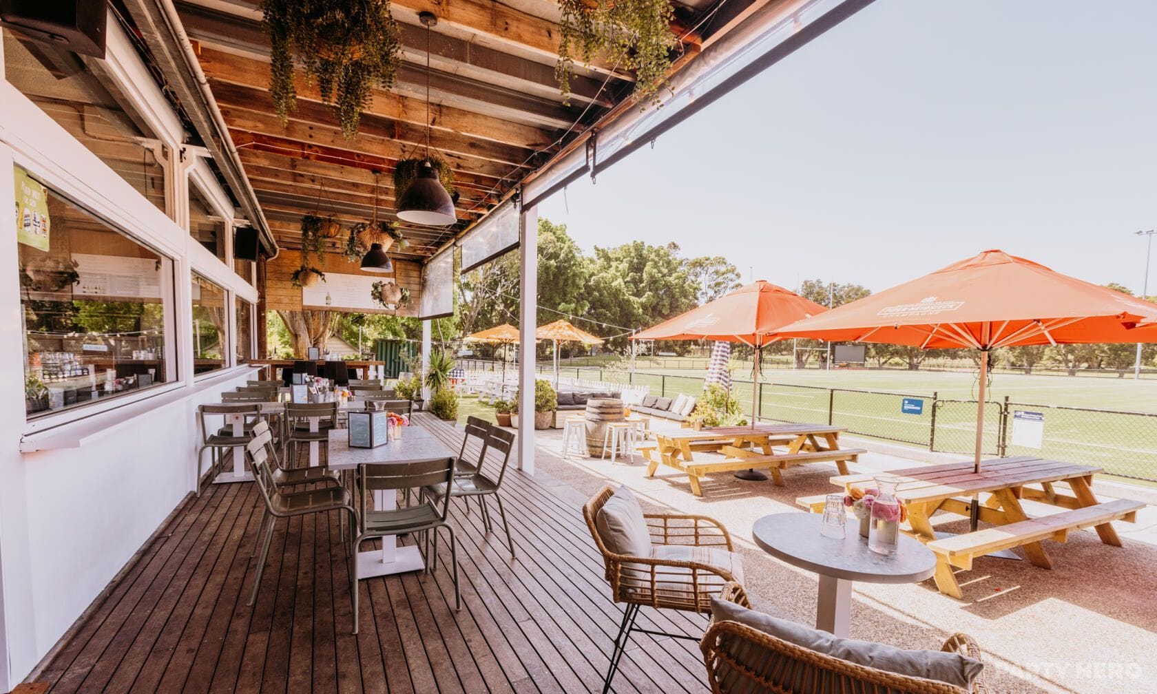 The Deck at The Field Bar - party venue hire