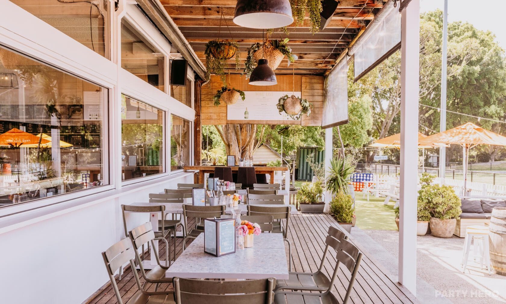 The Deck at The Field Bar - party venue hire