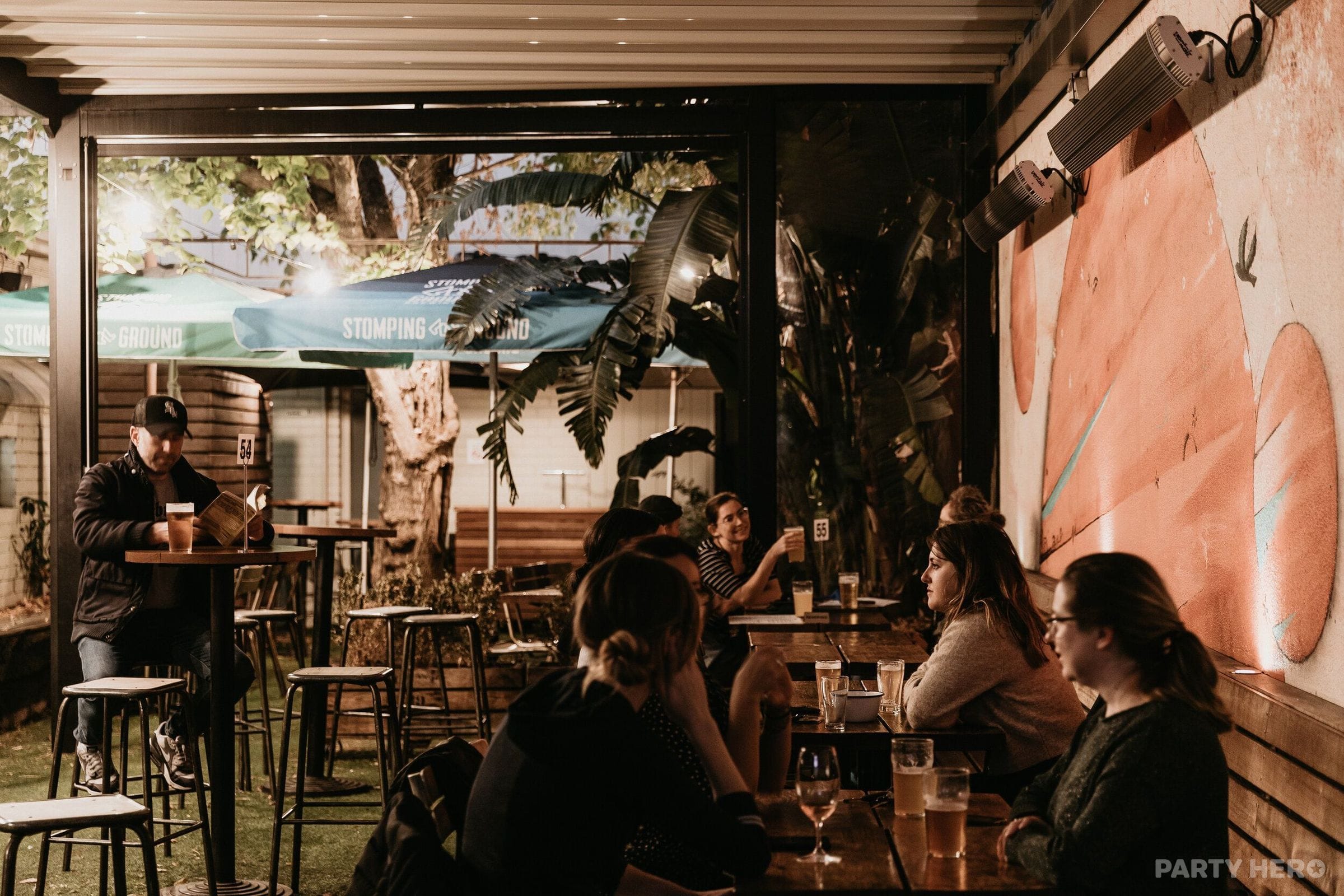 Beer Garden at The Empress Hotel - party venue in Melbourne