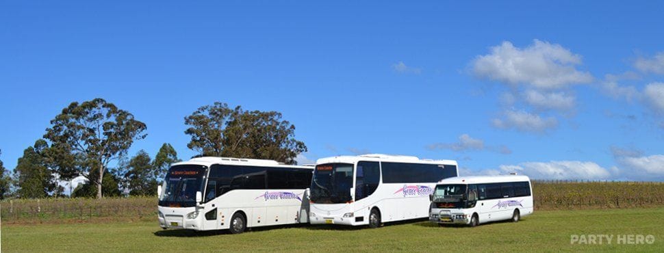 Grace Coaches - bus and coach hire in the Hunter Valley