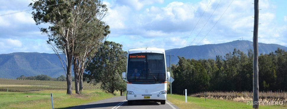 Grace Coaches - bus and coach hire in the Hunter Valley