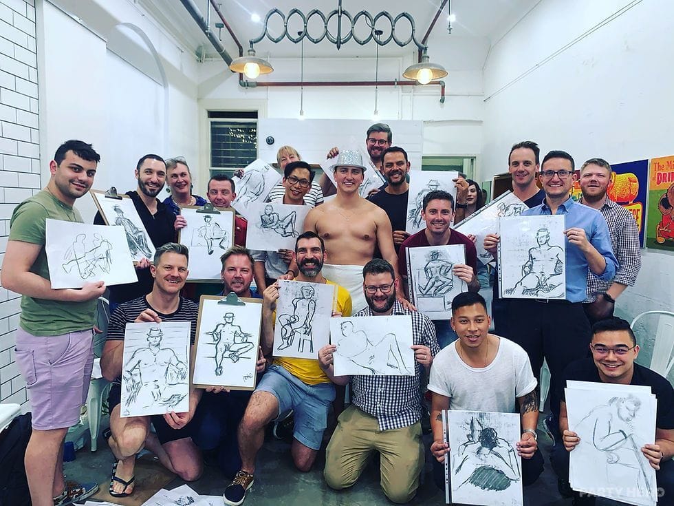 Darlinghurst Life Drawing life drawing in Sydney - group bookings