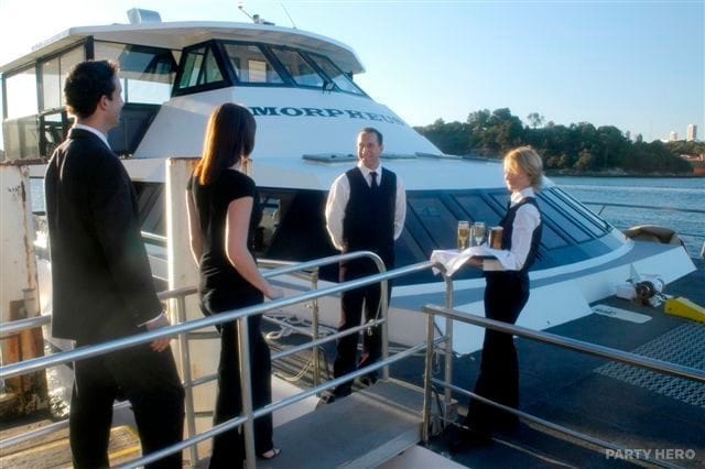 Morpheus large function boat hire on Sydney Harbour