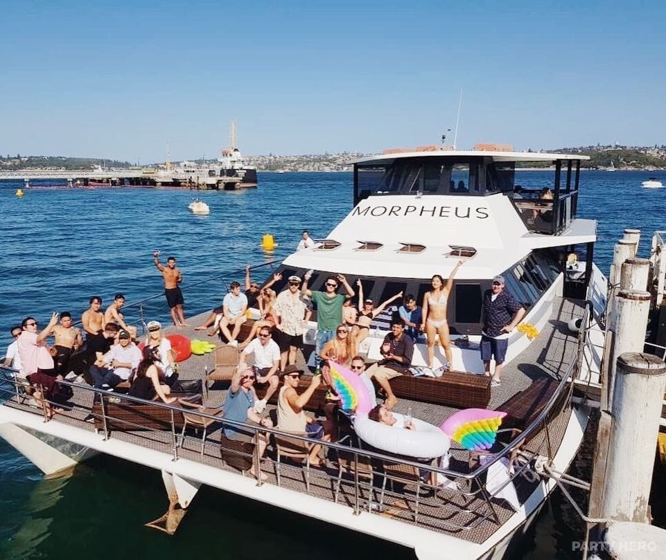 Morpheus large function boat hire on Sydney Harbour