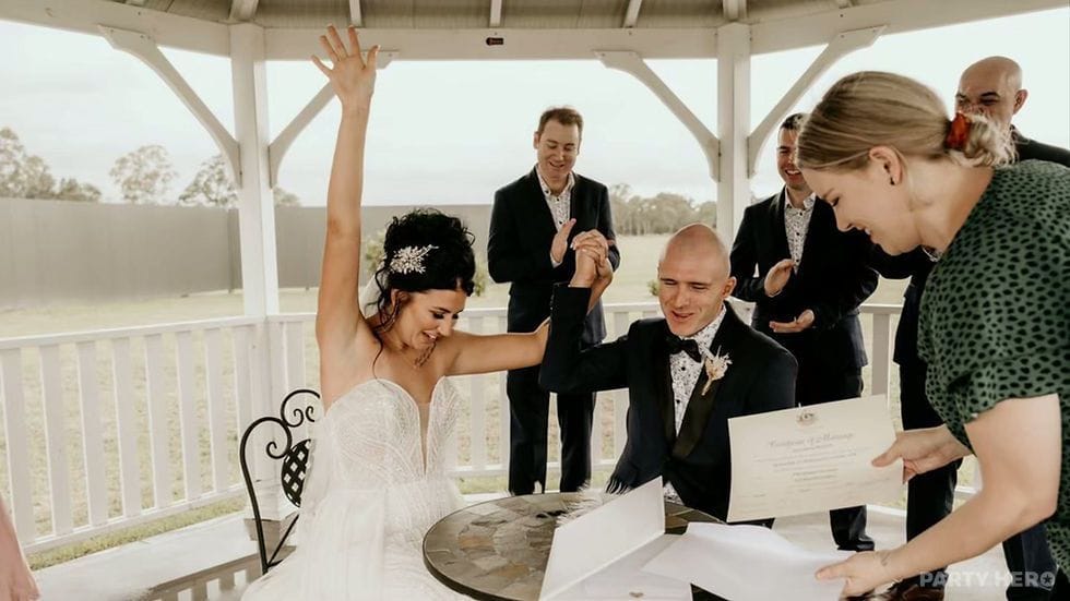 Michelle & Dusty Wedding Ceremonies - marriage celebrant in the Hunter Valley